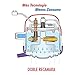BOCCHERINI 110V Electric Instant Hot Water Shower Head Heater + FREE wall support/tube Included FUSION (With bidet shower head)