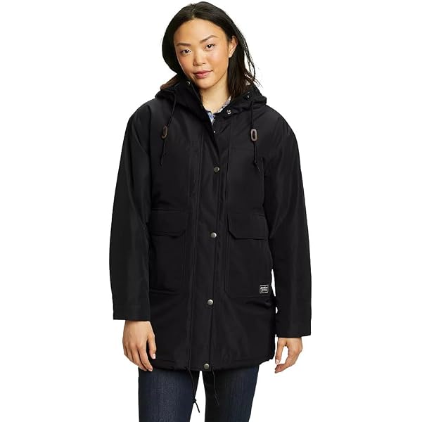 Veste Parka Eddie Bauer Luna Peak Down Noir - Taille L - Femme - Occasion Très Bon état