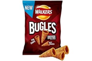 Walkers Bugles Southern Style BBQ 110g - Pack of 2