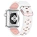 Compatible Apple Watch Band 38mm & 40mm, Alritz Silicone Sport Strap Replacement for Apple Watch Series 4/Series 3/Series 2/Series 1/Nike+
