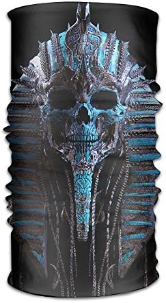 SkullMask Ancient Egypt Death Masks Motorcycle Rider Seamless Horror Temperament 3D Print Headwear