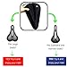 SuperSo Bike Gel Seat Cushion Cover - Premium Padded Bike Saddle - Comfortable Alternative Bicycle Cover for Passionate Cyclists (Black Medium-Narrow)