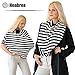 Heabres Maternity Support Belt & Baby Breastfeeding Cover ScarfSet | Breathable Belly Band For Pregnancy and Postpartum Abdominal Binder For Back, One-Size