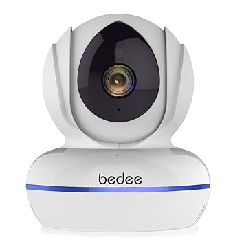 bedee WLAN IP Kamera, Ultra HD 4MP ÜberwachungsKamera Smart Home WiFi Sicherheitskamera mit Zwei-Wege-Audio, Nachtsicht, Bewe
