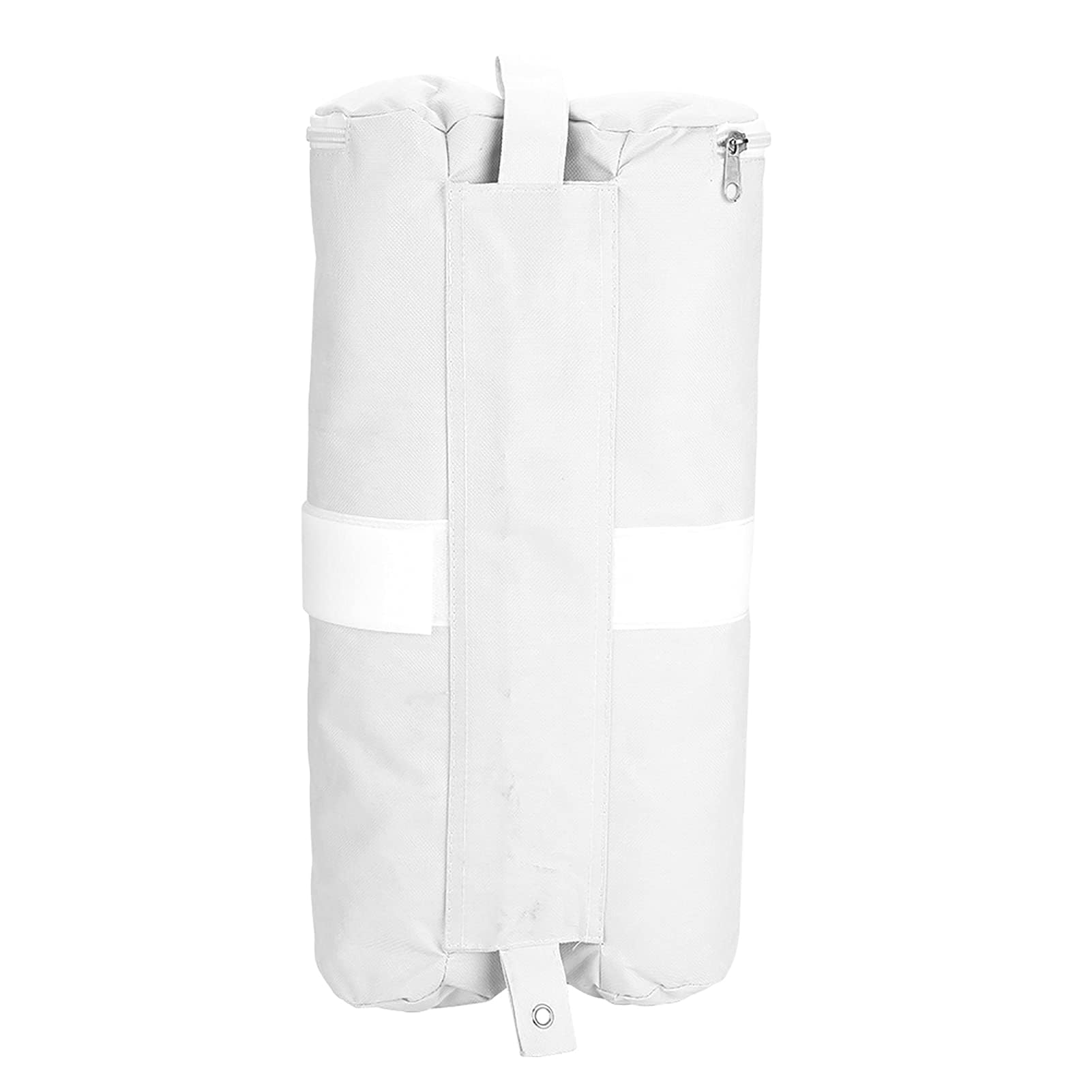Alomejor Tent Weight Bags Canopy Tent Feet Leg Weight bag Oxford Sand Bag Weights for Pop up Canopy Tent Weighted Feet Bag Sand Bag (White)