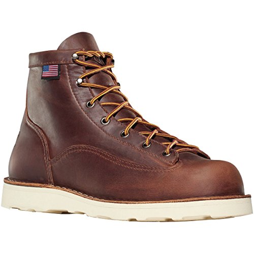 Danner Menâ€™s Bull Run 6â€ Work Boot,Brown,9 D US