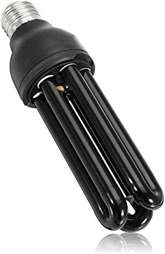 Tideok UV Germicidal Light Bulb, 40W E27 Sterilizer Light Bulb for Room Disinfection Deodorizer Air Clean Kill Bacterial Dust Mites Remove Odor Ozone & 3U UV Light Bulb