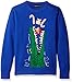 Alex Stevens Big Boys' Gator Gifts Sweater, Blue Combo, Small