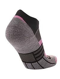 Zensah - Calcetines de lana de merino suave acolchado, absorbe la humedad, antiampollas, calcetines atléticos, calcetines de sendero