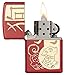 Zippo Year of The Dog Red Matte Pocket Lighter