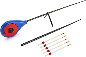 FENTERXY Winter Ice Fishing Rods Ice Fishing ABS Top Sect Set ni Fishing oI