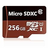 Generic 256GB Micro SD SDXC Memory Card High Speed Class 10 256gb with Micro SD Adapter(M142-MAL256MA) (256 GB)