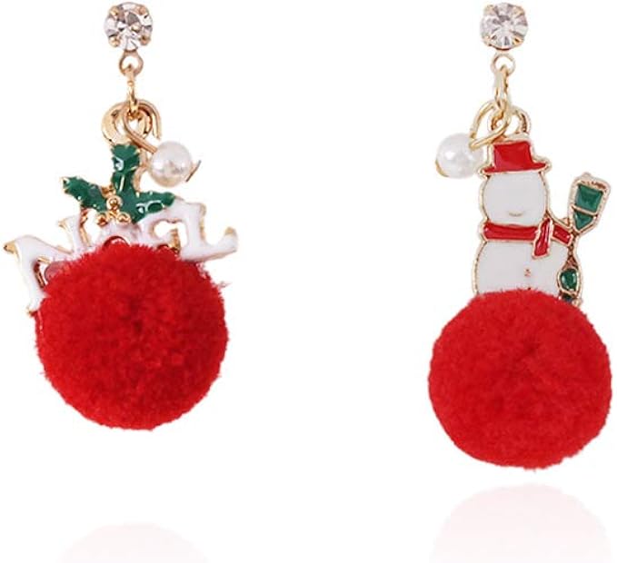 Regali Per Donne Di Natale.Orecchini Natalizi Babbo Natale Albero Di Natale Pupazzo Di Neve Per Donne Giovani E Adulte Gioielli Regalo Per Natale Colore Pupazzo Di Neve Cod Dnxlh46p06jt22oc16fekloa2 Amazon It Abbigliamento
