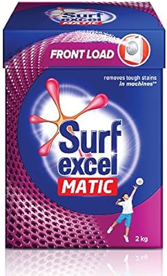 Surf Excel Matic Front Load Detergent Powder, 2 kg