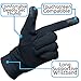 GearTOP Running Gloves for Men and Women, Lightweight Outdoor Sports Touchscreen Gloves, Multi-Purpose Reflective Gloves for Cycling, Biking, Driving & for All Weather Conditions