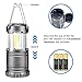 LED Camping Lantern - YIFENG Ultra Bright Portable Military Grade LED Lantern 500 Lumens w/Magnetic Base- Collapsible, Waterproof - Best for Outdoor Camping, Emergency, Hurricane, Outage (2 pack)