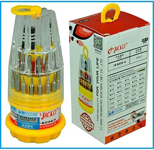 Decorcrafts 31-In-1 Screw Driver Set Magnetic Screw Driver Toolkit For Opening Mobile, Laptop, Tablet Etc. Mobile Toolkit, Laptop Toolkit