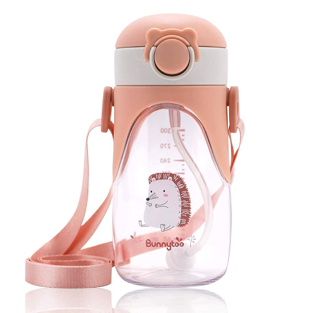 Bunnytoo Sippy Cup for Toddlers, 8+ Months, 300 ml, Apricot, BPA-Free, Leak-Proof, Tritan, Sippy Cup