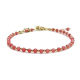 Morchic Pink Coral Natural Gemstone Adjustable