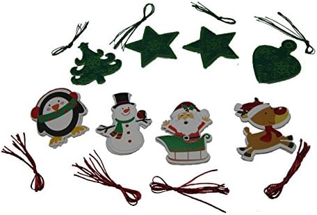 Christmas Foil Gift Tags Bundle Includes 1 Set of 20 Foil Gift Tags and 1 Set of 20 Juvenile Foil Gift Tags