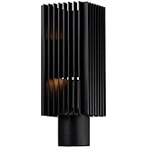 ET2 Rampart - 12W 2 LED Outdoor Post Mount-15 Inches Tall and 5.5 Inches Wide