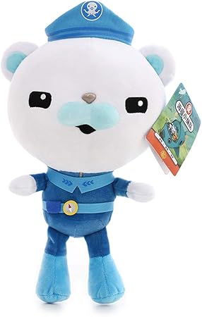 Amazon Com Lifestar The Octonauts Plush Figures Captain Barnacles Kwazii Peso Stuffed Toys 18 Barnacles Toys Games