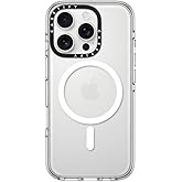 CASETiFY Clear iPhone 16 Pro Case [Not Yellowing / 6.6 ft. 3X Military Grade Drop Protection/Compatible with Magsafe] - Clear