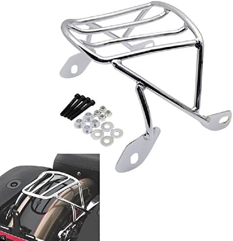 Solo Seat Luggage Rack Rear Fender Rack Chrome For Harley Davidson Sportster XL883 1200 72 48 2004-2017 2005 2006 2007 2014 2015 2016