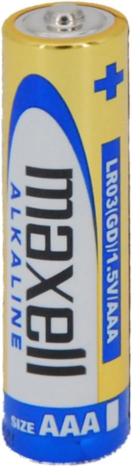 Maxell LR03 - Pack of 40 AAA alkaline batteries, gold color, x40, Pack de 40 pilas - Image 3