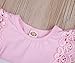 Newborn Infant Baby Girls Dress Floral Flutter Lace Sleeve Dresses Ruffle Romper Skirts Summer Clothes