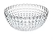 Guzzini Tiffany Collection Extra Large Serving Bowl, 169-Fluid Ounces, Transparent