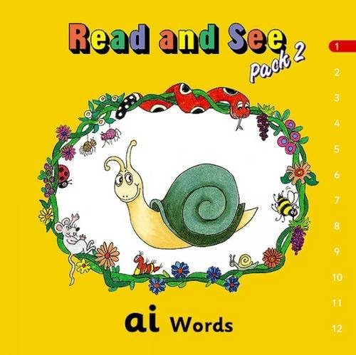 (pack12)Jolly Phonics Read and See: Digraphs Pack 2: In Precursive Letters (British English edition): 13-24