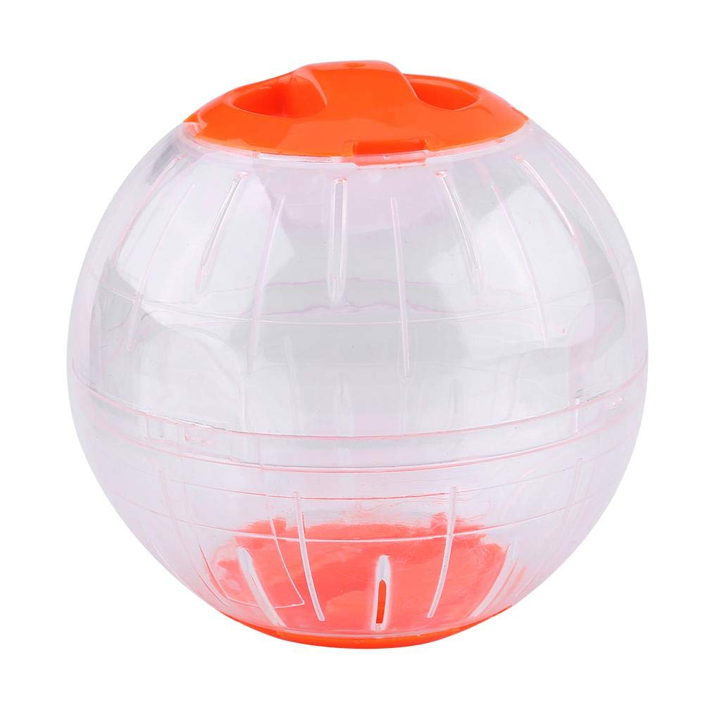 YOUTHINK Hamster Ball, 12cm Plastic Pet Rodent Mice Gerbil Jogging Ball Hamster Toy (Orange)