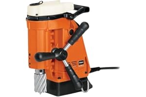 JANCY Fein JHM Magforce Mag Drill with Fixed Drill Motor for Work in Confined Spaces - 1,100W, 1-5/8" HSS Cutter Max. Diameter, 2" Cutter Drilling Depth - 72725361127