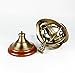 Nagina International Antique Vintage Zodiac Armillary Brass Sphere Globe Wooden Display | Pirate's Antique Ship Decor (Medium, Antique Brass)