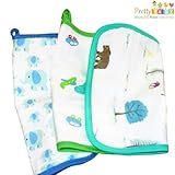 Baby Washcloths And Towel For Infant & Adults. 3 Pack 12 x 12