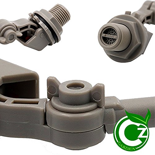 PVC Mini Float Valve with Adjustable Arm • 1/4" RO Reverse Osmosis