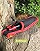 KEMAIER Pruner Holster - Canvas Sheath Clipper Sheath Pruner Pouch (Red)