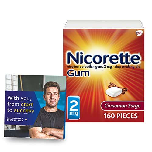 Nicorette 2 mg Coated Nicotine Gum to Help Quit