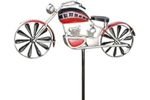 3D Unique and Magical Metal Windmill Spin, Wind Spinners for Garden, Wind Spinner Windmill, Wind Sculpture Spinner (Moto)