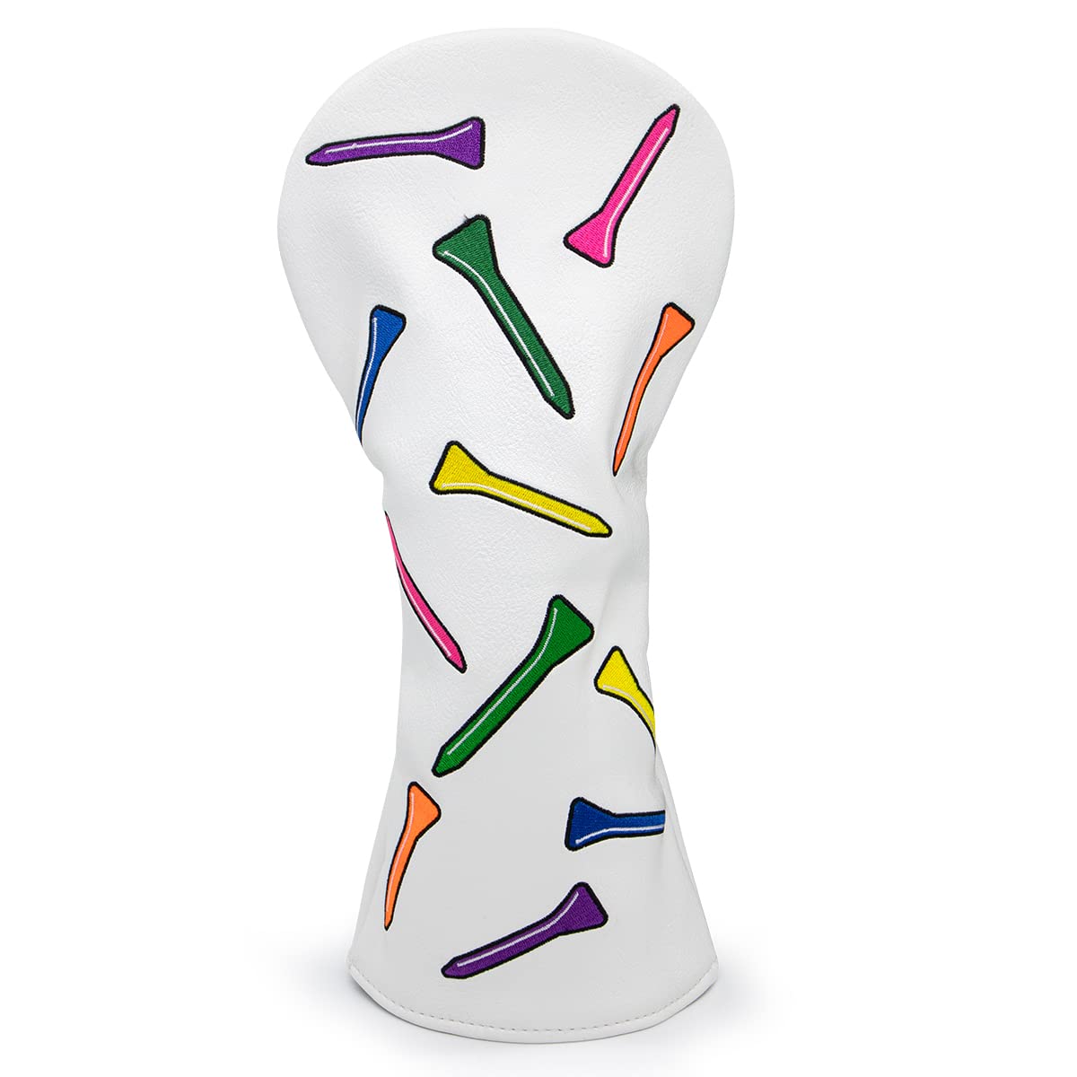 Photo 1 of 1 Pcs Montela Golf Club Covers,Driver Cover Colorful Tee Driver Headcover Leather Golf Head Covers for Most Brand