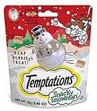 Temptations Snacky Snowman Cat Toy and Cat Treats