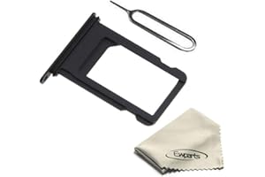Ewparts Replacement Part for iPhone 8 Sim Card Tray (Black)