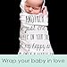 Ocean Drop Designs Muslin Swaddle Blankets - Baby Gifts for Boys & Girls - Gender Neutral Christian Newborn Gifts