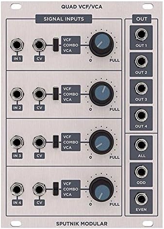 Sputnik Modular Quad VCF/VCA