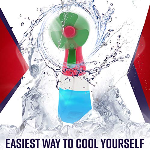 5 Fan+Water+Spray+Misting+Handheld