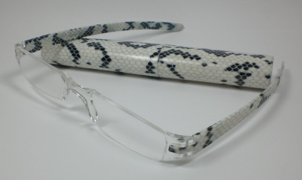 Fitsch Frameless Reading Glasses + 2.0 Diop. Animal Design 4 Unisex Hard Box Aid