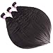 Odir Kinky Straight Bundles 12 14 16 Inch Human Hair Unprocessed 9A Brazilian Yaki Straight Virgin Hair 3 Bundles Kinky Straight Remy Hair Extensions 300g Natural Color