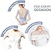 PrettyQueen Self Adhesive Bra Plunge Push up Strapless Bras Invisible Backless Bra for Women (D, Skin)