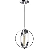 Forte 270651 One Light Mini Pendant, Chrome